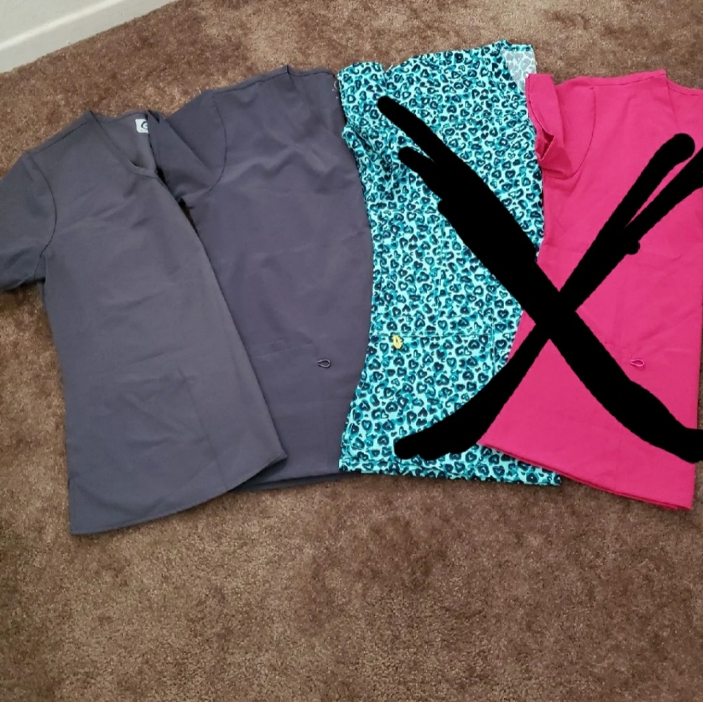Scrub tops